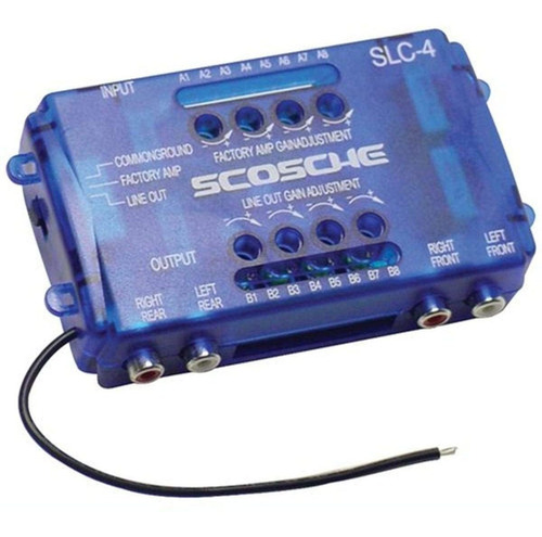 Slc4 Coche Altavoz Estéreo 4 Canales Audio Lineout Con...