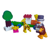 Mundo Bita Blocos Brinquedo Playset Aventura Na Selva