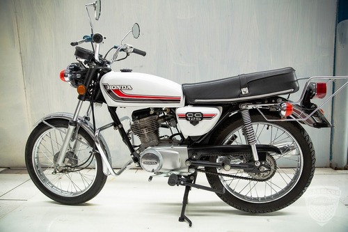 HONDA CG 125 - 1981 81 - PLACA PRETA