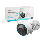 Cámara De Seguridad Wifi Ip Ezviz 3mp Cctv Color Exterior 