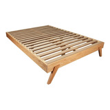 Base De Cama Queen Size Ady Natural Desarmable Mo Gdl