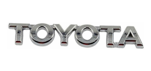 Emblema Letras Toyota Compuerta Fortuner 2006-2011 Original Foto 2