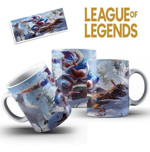 Caneca Master Yi League Of Legends Skins Porcelana Mod08