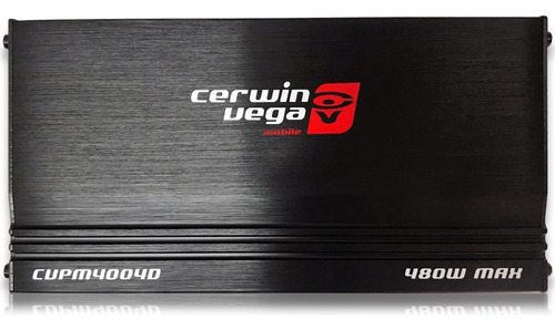 Amplificador Mini Cerwin Vega Cvpm4004d 400w Clase D 4 Can