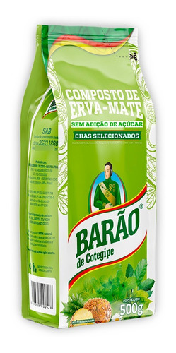 Barão De Cotegipe Composto Erva Mate Barão 500gr Chás Selecionados