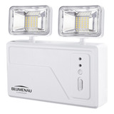 Luminária Bloco De Emergencia 3000 Lumens Led 2 Faróis 