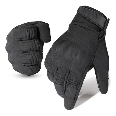 Guantes Protección Térmicos Pantalla Táctil Para Moto Y Bici Color Negro Talla Xl | MercadoLibre