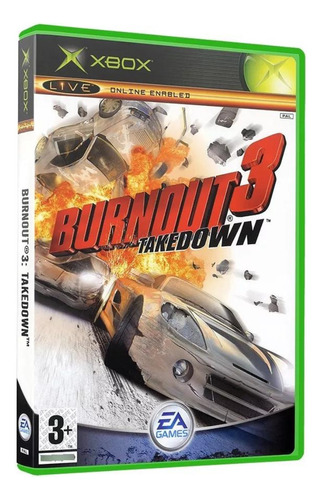 Disco Burnout 3: Takedown Original Novo Xbox Clássico 
