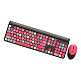 Pequeño Teclado Inalámbrico Bluetooth Negro Mixto