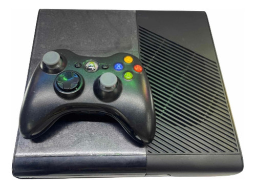 Consola Xbox 360 Slim E | Negro Sin Chip
