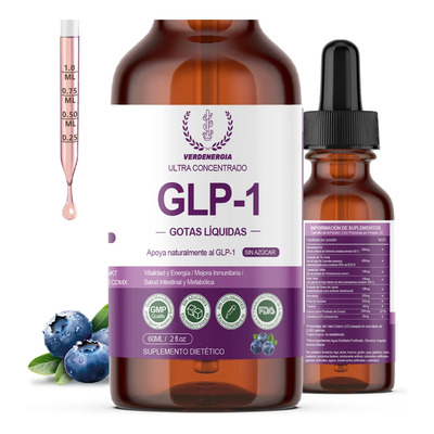 glp 1 donde comprar en mexico Suplemento GLP-1, frmula natural activada GLP, soporte para intestino, digestin, energa, niveles de GLP-1 y salud general - 4 paquetes Suplemento GLP-1, frmula natural activada