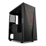 Gabinete Gamer Mid-tower Mancer Warlock Rgb Lateral De Vidro