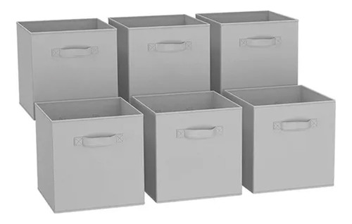 Caja De Almacenamiento De Ropa Plegable Cubos, Juego 6 Pieza