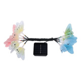 Lámpara De Cadena De Luces Tipo Hada Con Forma De Mariposa D