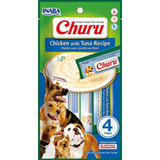 Snack Premio Perro Inaba Ciao Churu Pollo Atún (56gr). Np