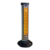 Estufa Eléctrica Vertical Cuarzo 2 Velas Oferta Pvc