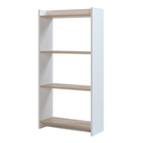 Estante 4 Repisas Blanco/ Madera