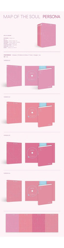 Bts 6th Mini Album - Map Of The Soul: Persona Ver 1, 2, 3, 4