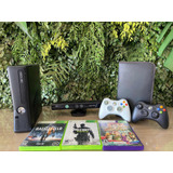  Microsoft Xbox 360 + Kinect + 60 Jogos