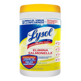 Lysol Toallas Desinfectantes Para Superficies Citrus 80 Pz 