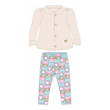 Conjunto Infantil Feminino Inverno Bebê, Bygus