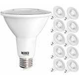 Focos Led - Sunco Lighting 10 Pack Par30 Led Bulb, 11w=75w, 