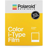 Película En Color Polaroid Instant Film Para I-type, Blanca