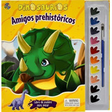 Libro De Pósters Para Pintar: Dinosaurios, De Valerie Mcleod. Editorial Silver Dolphin, Tapa Blanda En Español, 2019