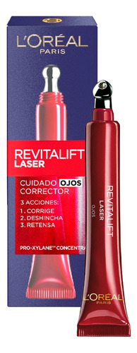 L'oréal Paris Crema De Ojos Revitalift Láser X3, 15ml