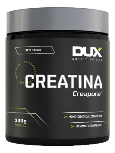 Creatina Creapure 100% Pura 300g Dux Nutrition