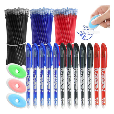 Kit 135 Plumas Gel Borrables Colores + Repuestos Y Borrador | MercadoLibre