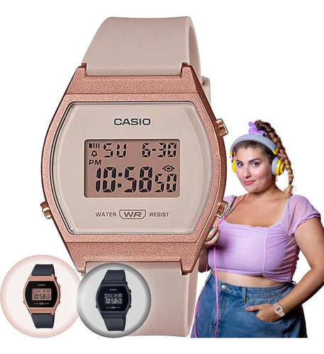 Relógio Feminino Marca Casio Vintage Esportivo Digital