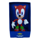 Boneco Sonic Vermelho -action Figure - Knuckles - Articulado