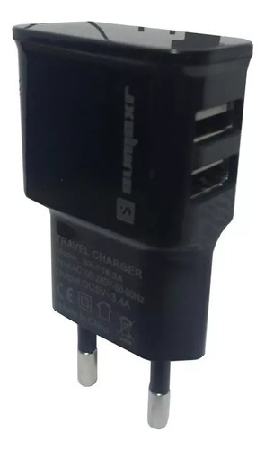 Carregador De Parede Tomada Plug Fonte 2 Usb 5v 3.4a Bivolt 