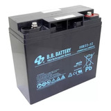 Bateria Estacionária 22ah Bb Battery Vrla 12v Mva-18 Top