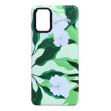 Funda Alto Impacto Con Flores Para Samsung A71