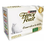 Fancy Feast Alimento Para Gatos Sabores Variados 12 U / 85 G