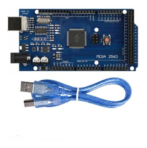 Arduino Mega Atmega2560 Ch340 + Cable Usb