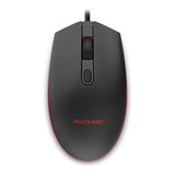 Mouse Gamer Usb 2400dpi Led 7 Preto Mo298 Multi