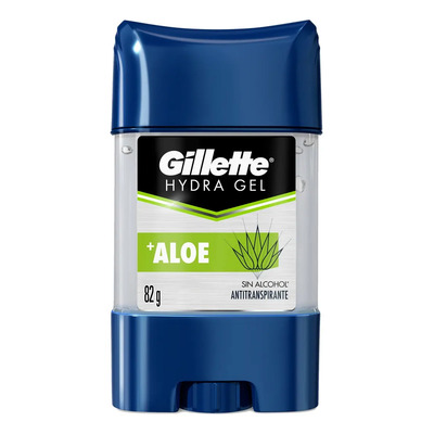 Gel Invisible Antitranspirante Gillette Hydra Gel Aloe 82 G Aloe Vera