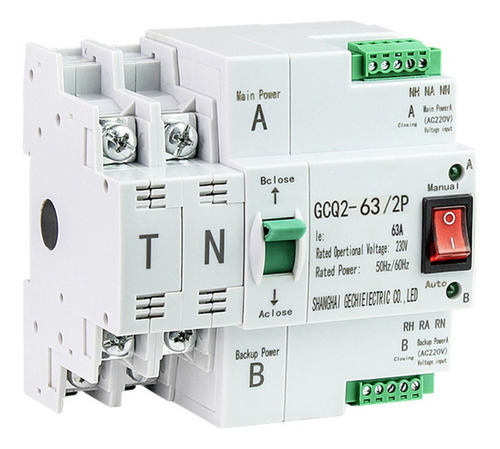 Interruptor De Transferencia Automática Ats De Doble Potenci