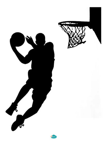 Vinil Decorativo Basketball Aro