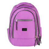 Mochila Porta Notebook Ekko Agarrate Catalina Color Purple