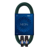 Cable Bafle Parlante Speakon 9 Metros Kwc Neon 164 Termo