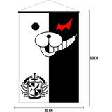 Poster Lona Danganronpa Anime 60 Cms X 40 Cms Monokuma