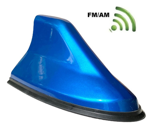 Antena Tiburon Funcional Radio Am/fm Universal Hay Colores!!