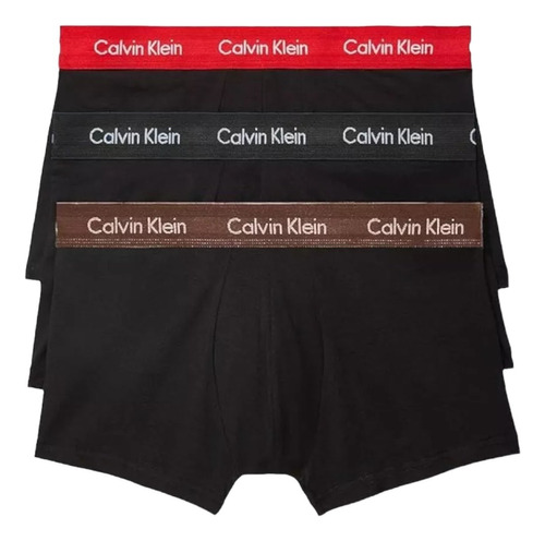 Boxer Trunk Calvin Klein Classic Fit 3 Pack 2614959 Original