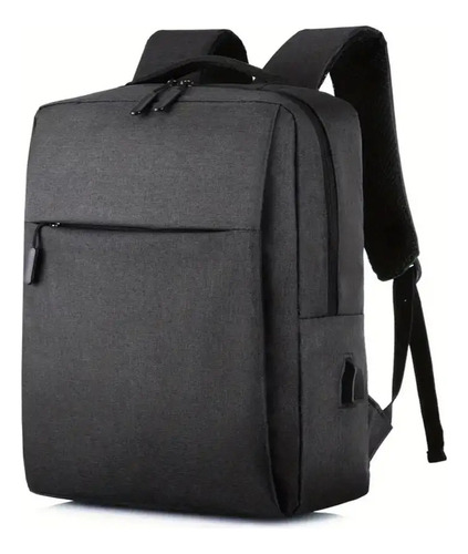 Mochilas Bolsas Quanna 15 Pulgadas Para Laptop Oxford Duradero Impermeable Usb Multifuncional Para Hombres Bolsa De Viaje Impermeable Y Antisísmica Bolsa De Mochila De Gran Capacidad Negro