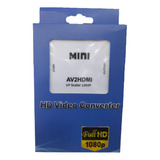 Adaptador Conversor Rca Av Analogo A Hdmi Digital Rplanet