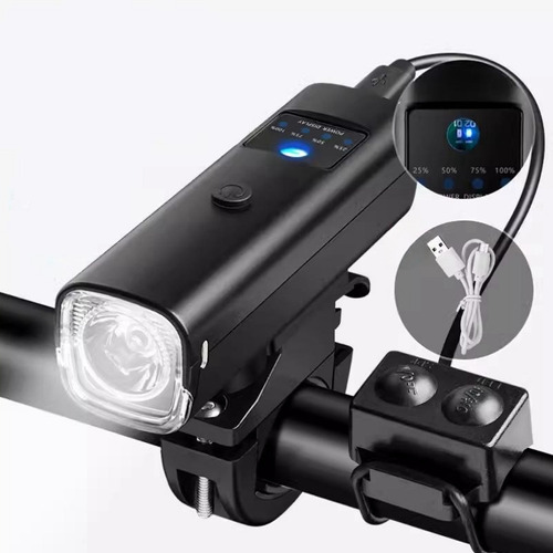 Luz Delantera Potente Accesorios Para Bicicleta Rockbros